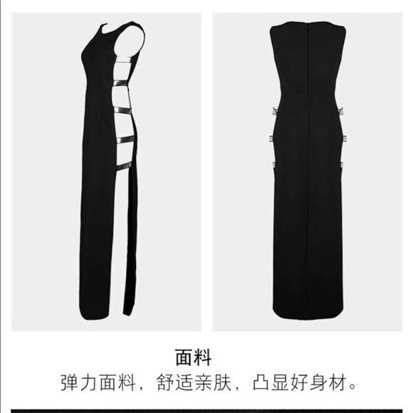 Hego- Unique and Sexy Black Dress - Picture 10 of 12